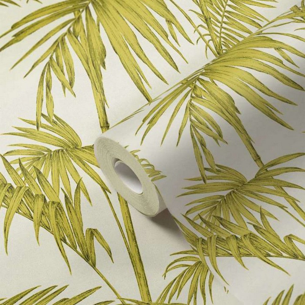 Lola Palm Wallpaper - Green - Discontinuing