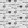 C60 Tape Cassette Wallpaper - White
