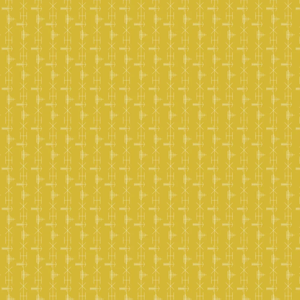 Transmission Wallpaper - Mustard