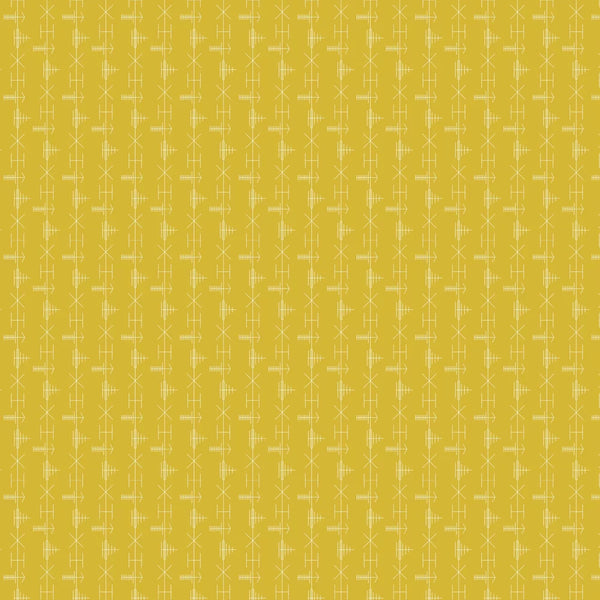 Sample - Transmission Wallpaper - Mustard