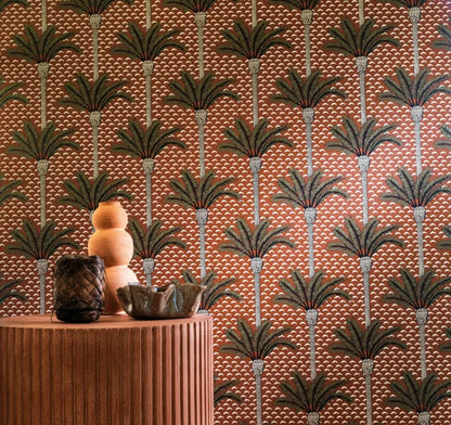 Atlas Wallpaper  (Mirage Collection) - Earthy Tones