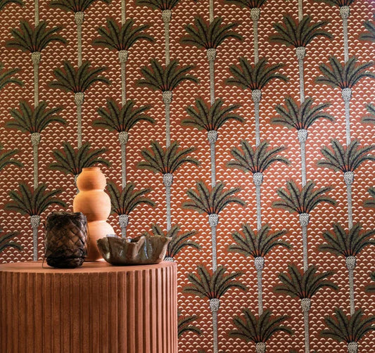 Atlas Wallpaper  (Mirage Collection) - Earthy Tones