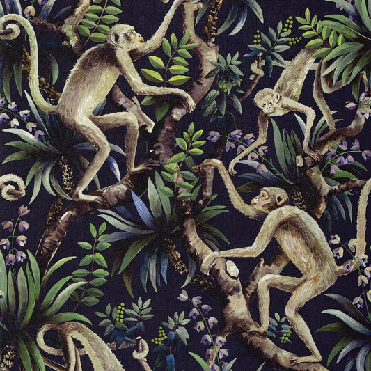 Monkey Business Wallpaper - Midnight