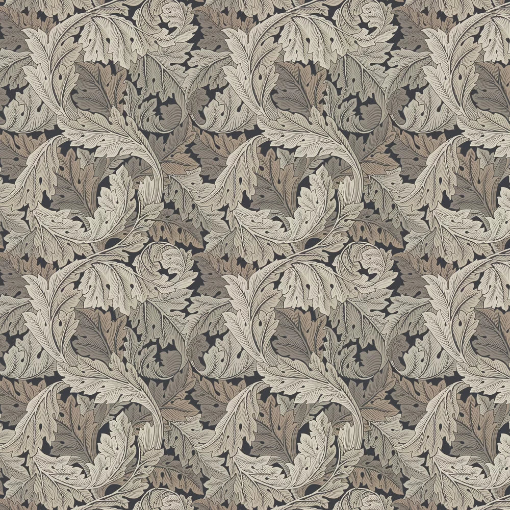 Acanthus by Morris Wallpaper - Charcoal