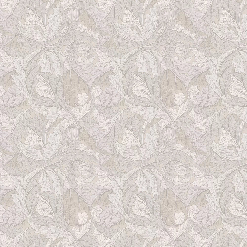 Acanthus by Morris Wallpaper - Ivory/Pearl