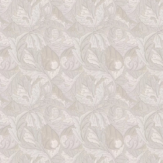 Acanthus by Morris Wallpaper - Ivory/Pearl