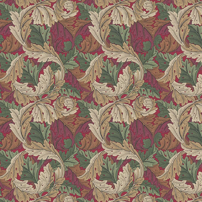 Acanthus by Morris Wallpaper - Madder/Thyme