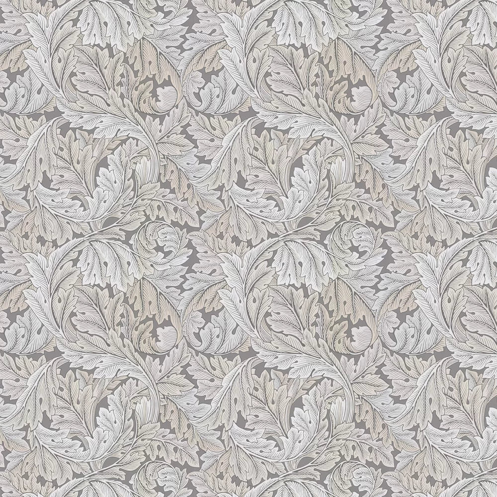 Acanthus by Morris Wallpaper - Slate/Pewter