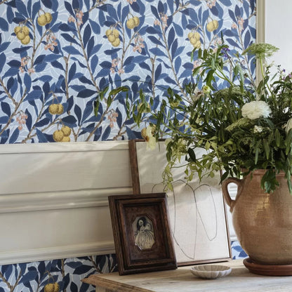 Arbutus by Morris Wallpaper - Sunflower