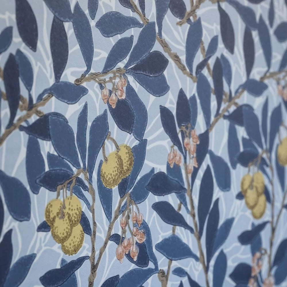 Arbutus by Morris Wallpaper - Sunflower
