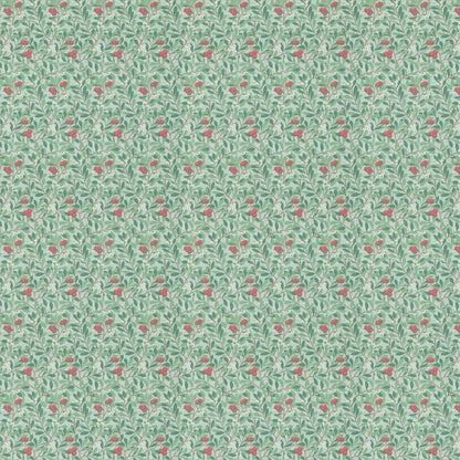 Arbutus by Morris Wallpaper - Thyme/Coral