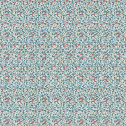 Arbutus by Morris Wallpaper - Woad/Russet