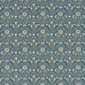 Bellflowers Wallpaper - Morris - Indigo Linen