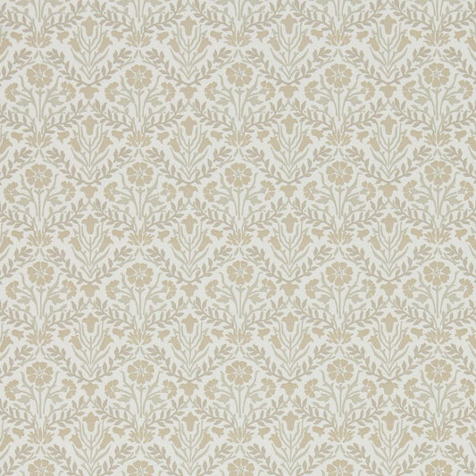 Bellflowers Wallpaper - Morris - Linen/Cream