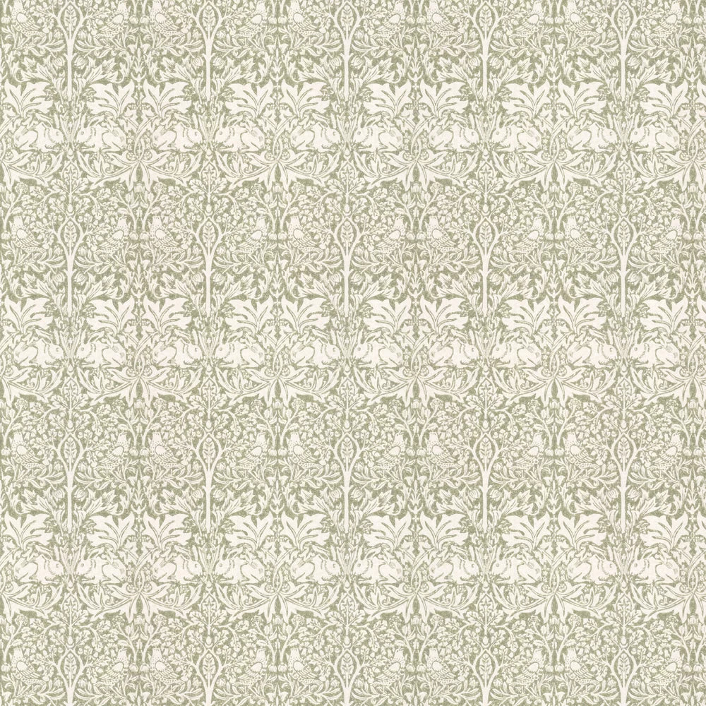 Brer Rabbit by Morris Wallpaper - Leaf Green