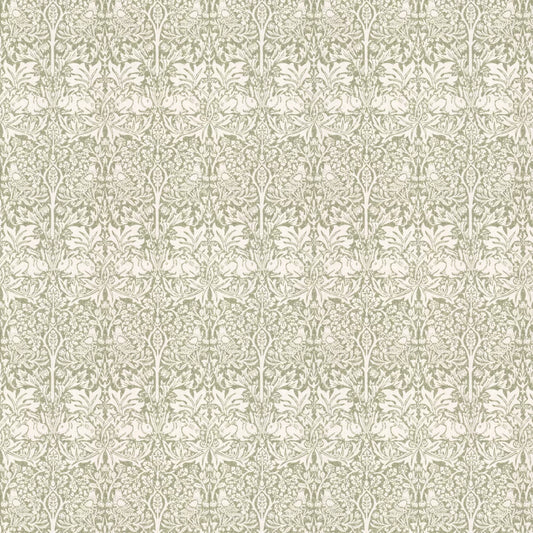 Brer Rabbit by Morris Wallpaper - Leaf Green
