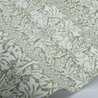 Brer Rabbit by Morris Wallpaper - Leaf Green