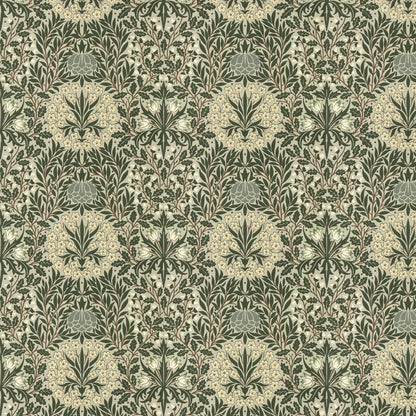 Daisy & Oak Wallpaper - Sage / Forest