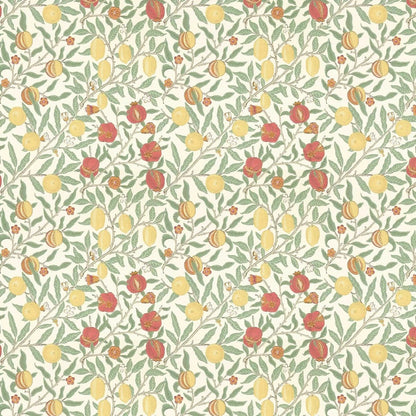 Fruit Wallpaper by William Morris - Bayleaf/Russet