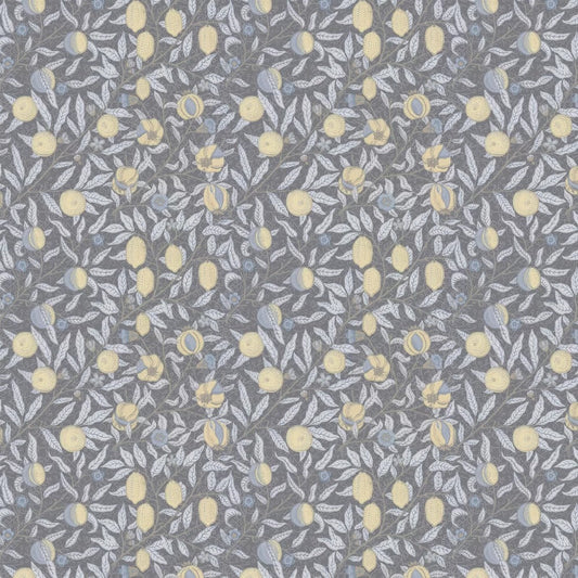 Fruit Wallpaper by William Morris - Charcoal