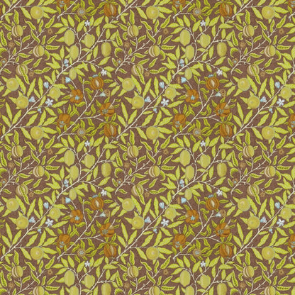 Fruit Wallpaper by William Morris - Chocolate