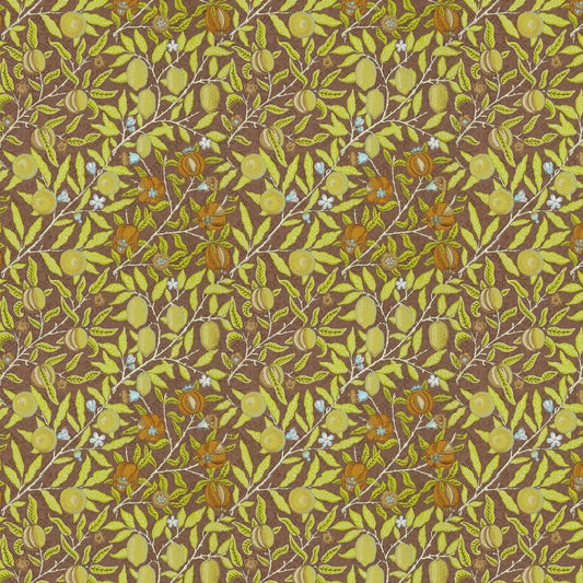 Fruit Wallpaper by William Morris - Chocolate