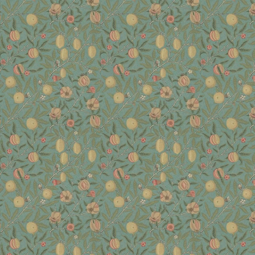 Fruit Wallpaper by William Morris - Slate/Thyme