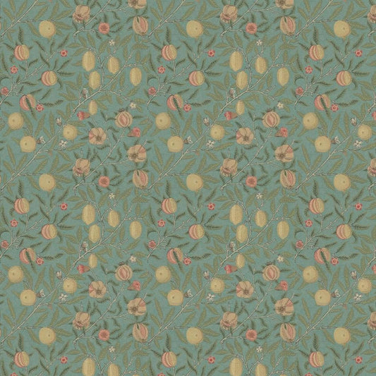 Fruit Wallpaper by William Morris - Slate/Thyme