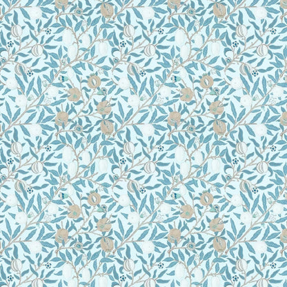 Fruit Wallpaper by William Morris - Slate/Vellum