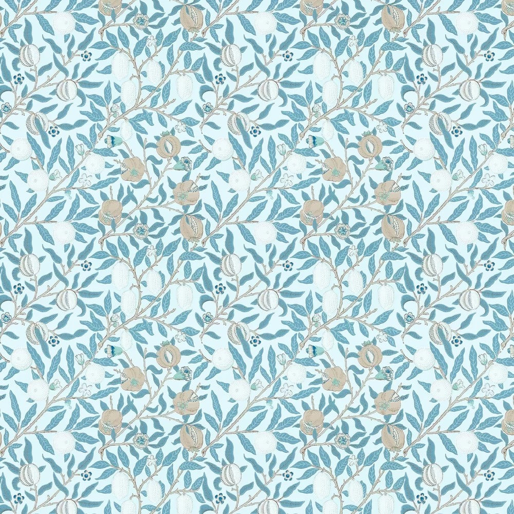 Sample - Fruit Wallpaper by William Morris - Slate/Vellum