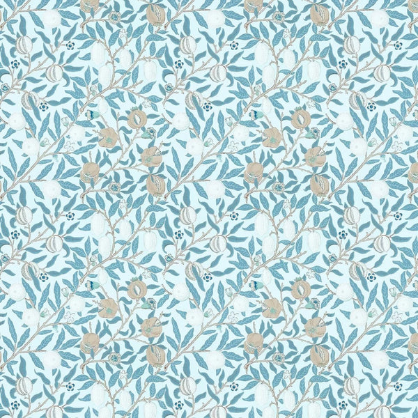 Sample - Fruit Wallpaper by William Morris - Slate/Vellum