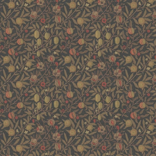 Sample - Fruit Wallpaper by William Morris - Wine/Manilla