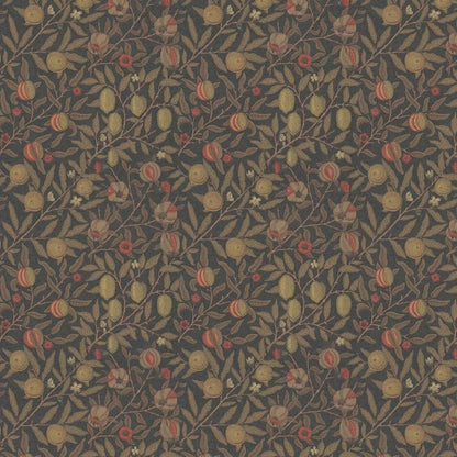 Fruit Wallpaper by William Morris - Wine/Manilla