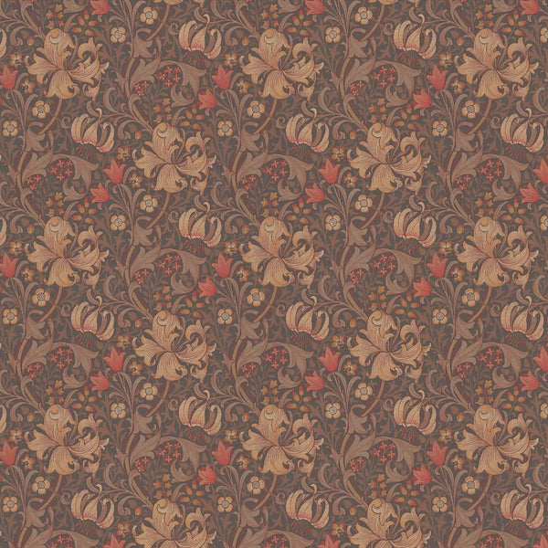 Sample - Golden Lily - Morris - Fig/Burnt Orange