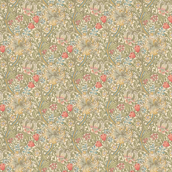 Sample - Golden Lily - Morris - Green/Blue/Pink