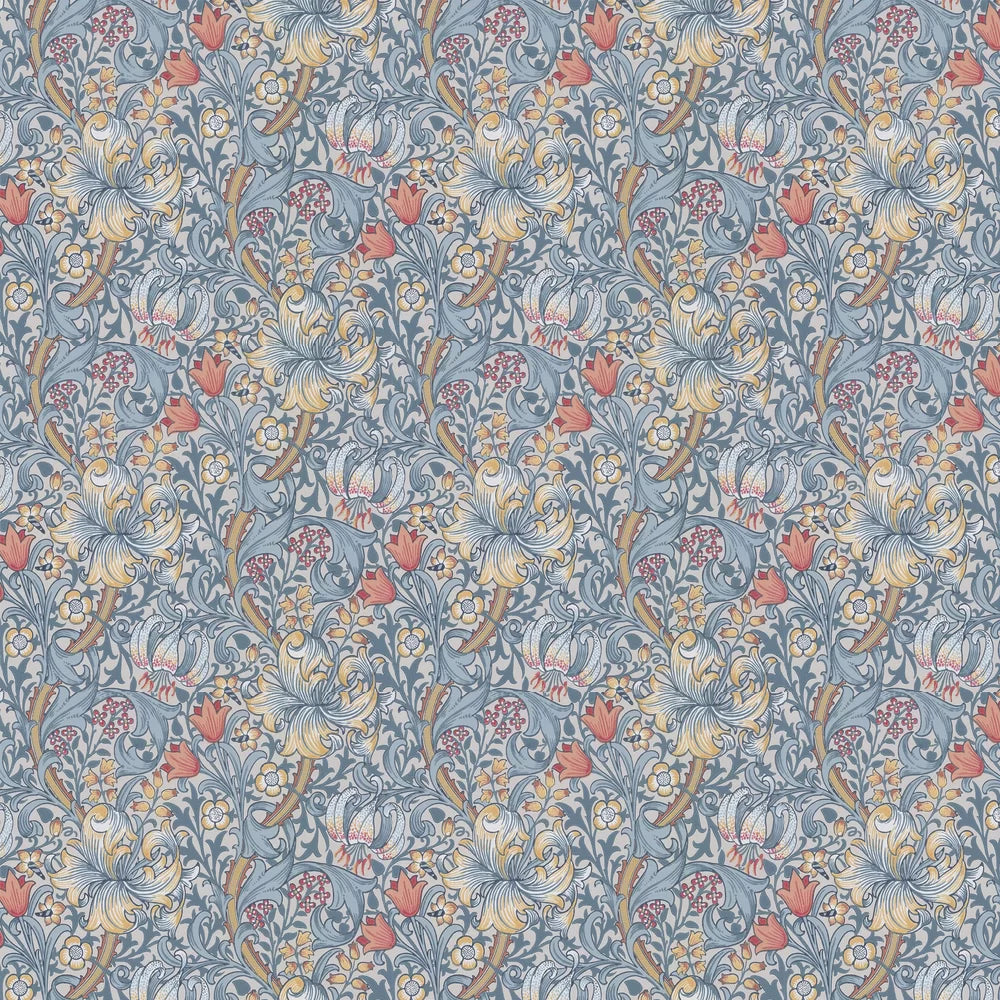Golden Lily - Morris - Silver/Mist