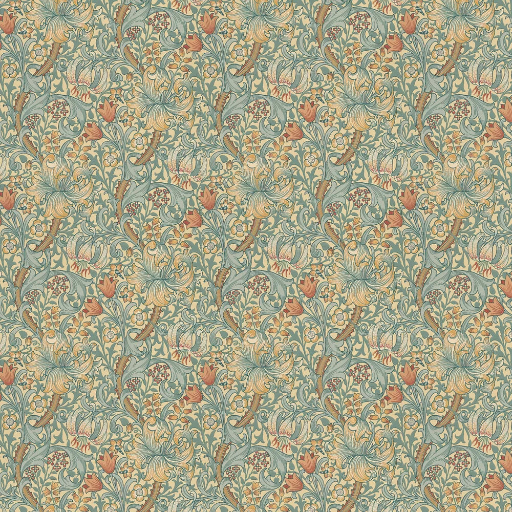 Golden Lily - Morris - Slate/Manilla