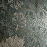 Honeysuckle and Tulip Wallpaper - Peacock