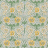 Honeysuckle and Tulip Wallpaper - Sunflower/Thyme