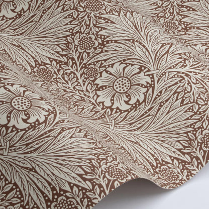 Marigold Wallpaper - Chocolate Cream