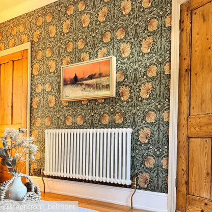 Pimpernel Wallpaper - Bayleaf/Manilla