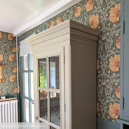 Pimpernel Wallpaper - Bayleaf/Manilla