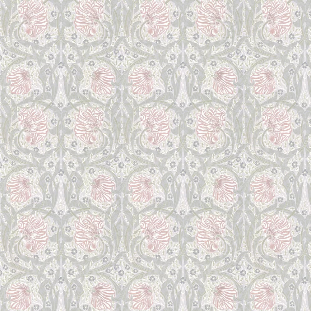 Pimpernel Wallpaper - Blossom/Mist