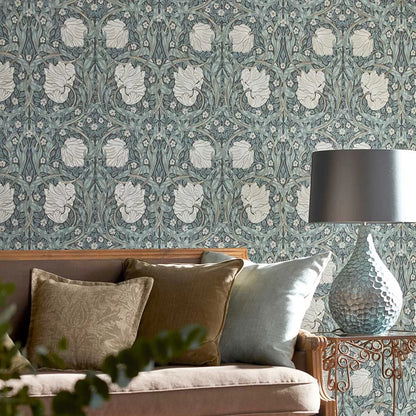 Pimpernel Wallpaper - Charcoal/Multi