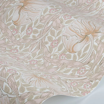 Pimpernel Wallpaper - Cochineal Pink