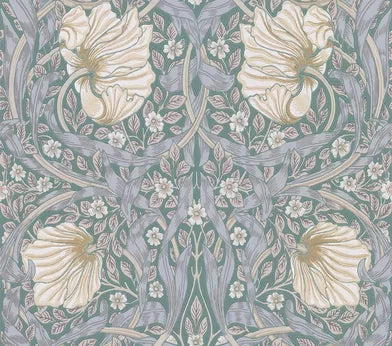 Sample - Pimpernel Wallpaper - Eggshell/Ecru