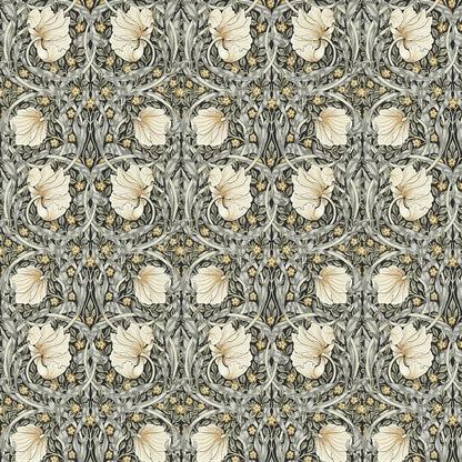 Pimpernel Wallpaper - Ink/Sage