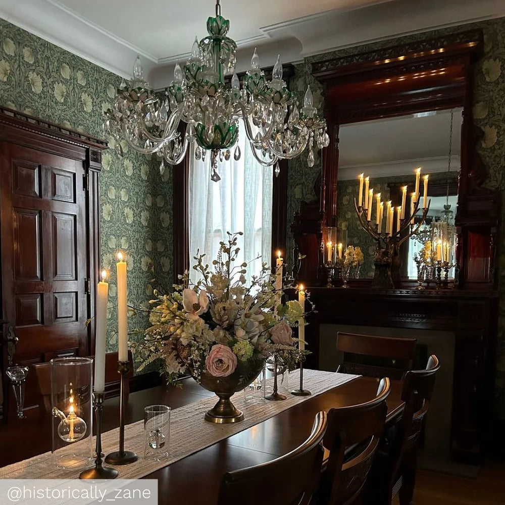 Pimpernel Wallpaper - Privet/Slate
