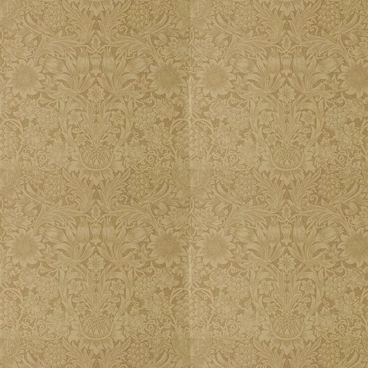 Pure Sunflower Wallpaper -  Copper/Russet