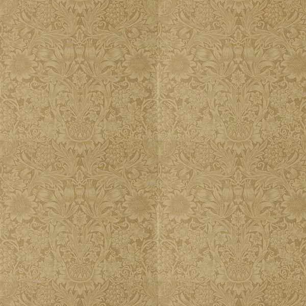 Sample - Pure Sunflower Wallpaper - Copper/Russet